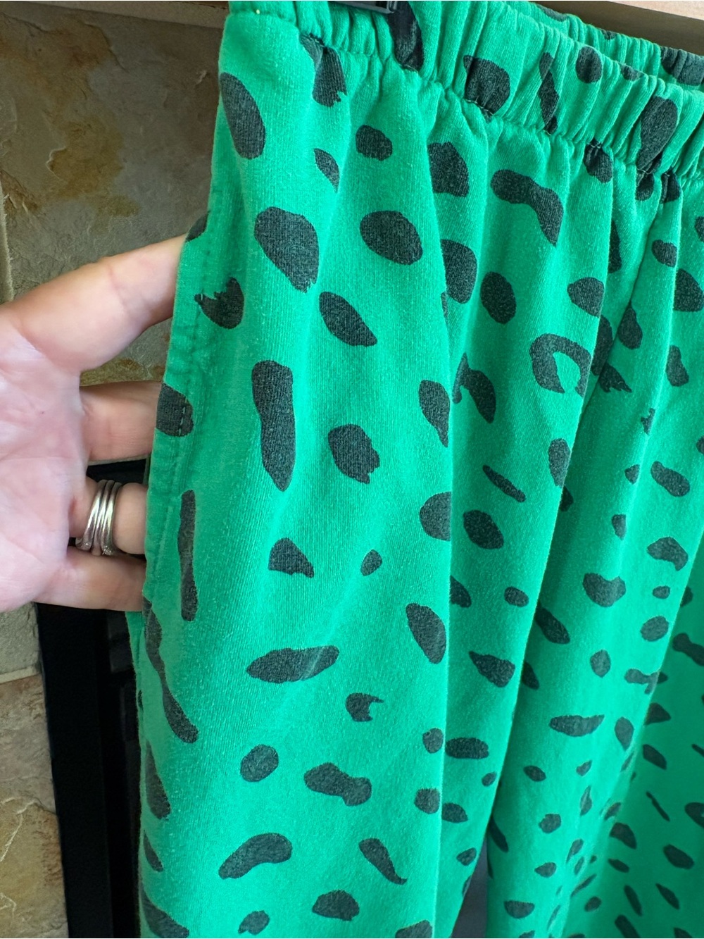 Clare V Animal Print Jogger Pants - Picture 2 of 10